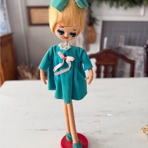 1960s Vintage “Big Eyes” Mod Fashion Doll